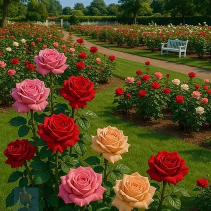 Super Elegant Colourful Rose Flowers Seeds